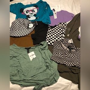 Long and short sleeve shirt bundle